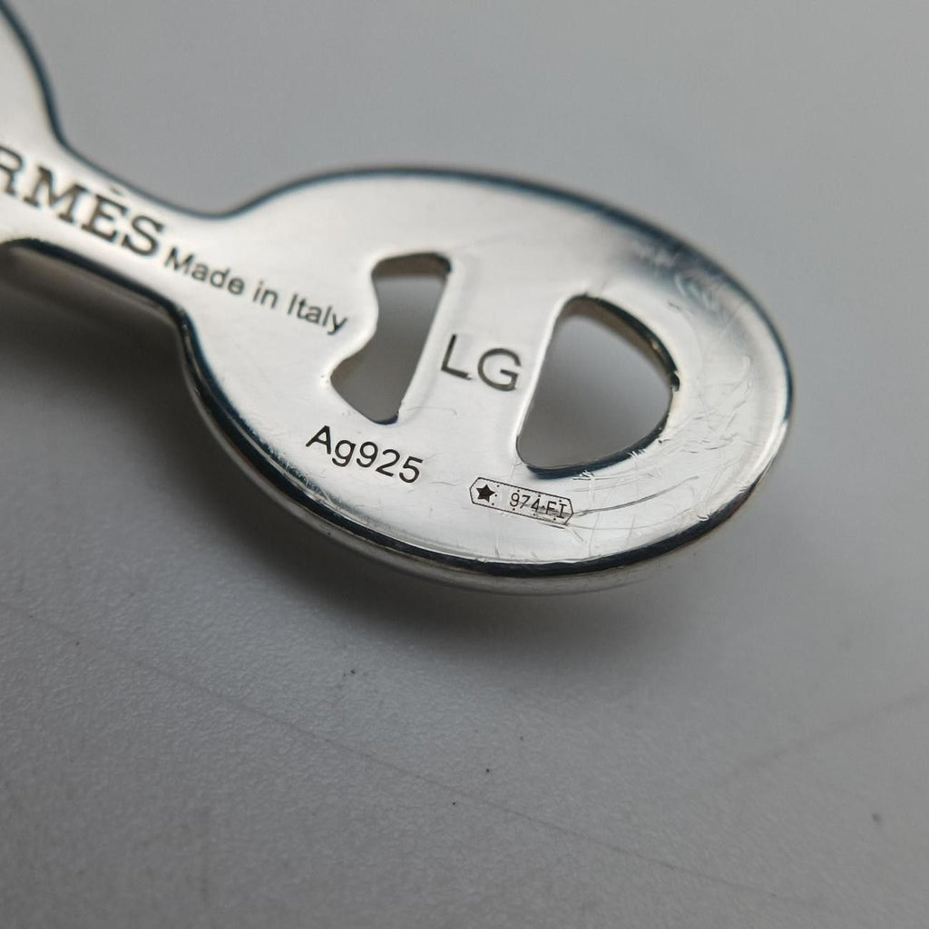 Hermes Chaine D'ancre Ancene Silver Bracelet — view 7