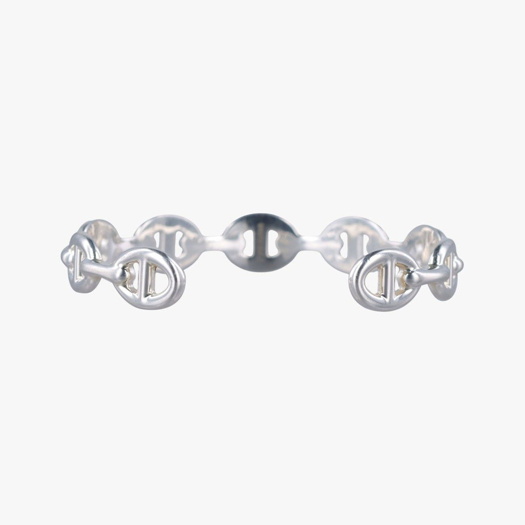 Hermes Chaine D'ancre Ancene Silver Bracelet — view 2
