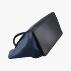 Celine Trapeze Beige Black Blue Suede Leather Shoulder — view 7