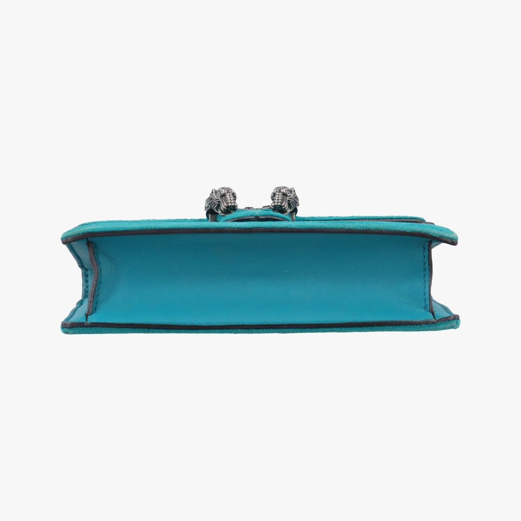 Gucci Dionysus Blue Velour Shoulder — view 3