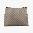 Gucci GG Plus Supreme Khaki Canvas Tote — view 2