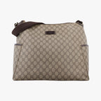 Gucci GG Plus Supreme Khaki Canvas Tote