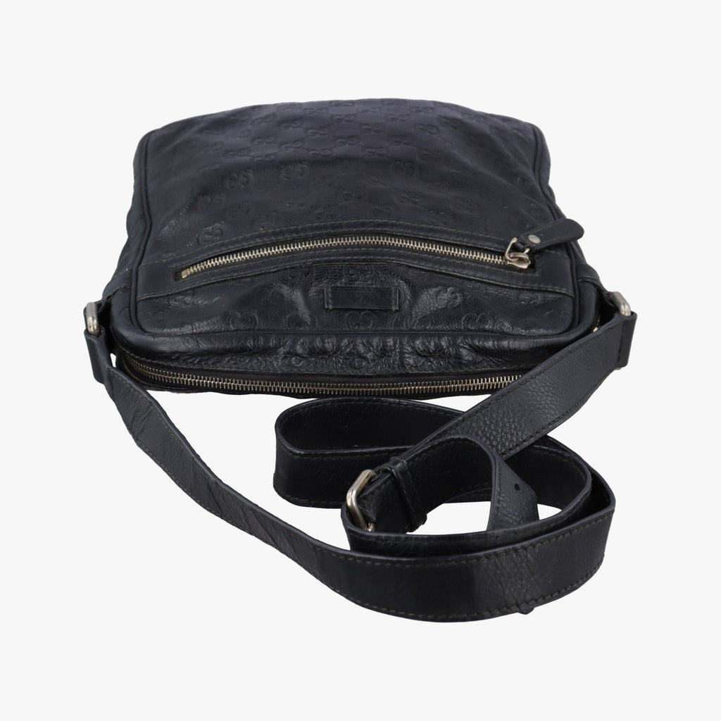 Gucci GG Supreme Messenger Black Leather — view 8