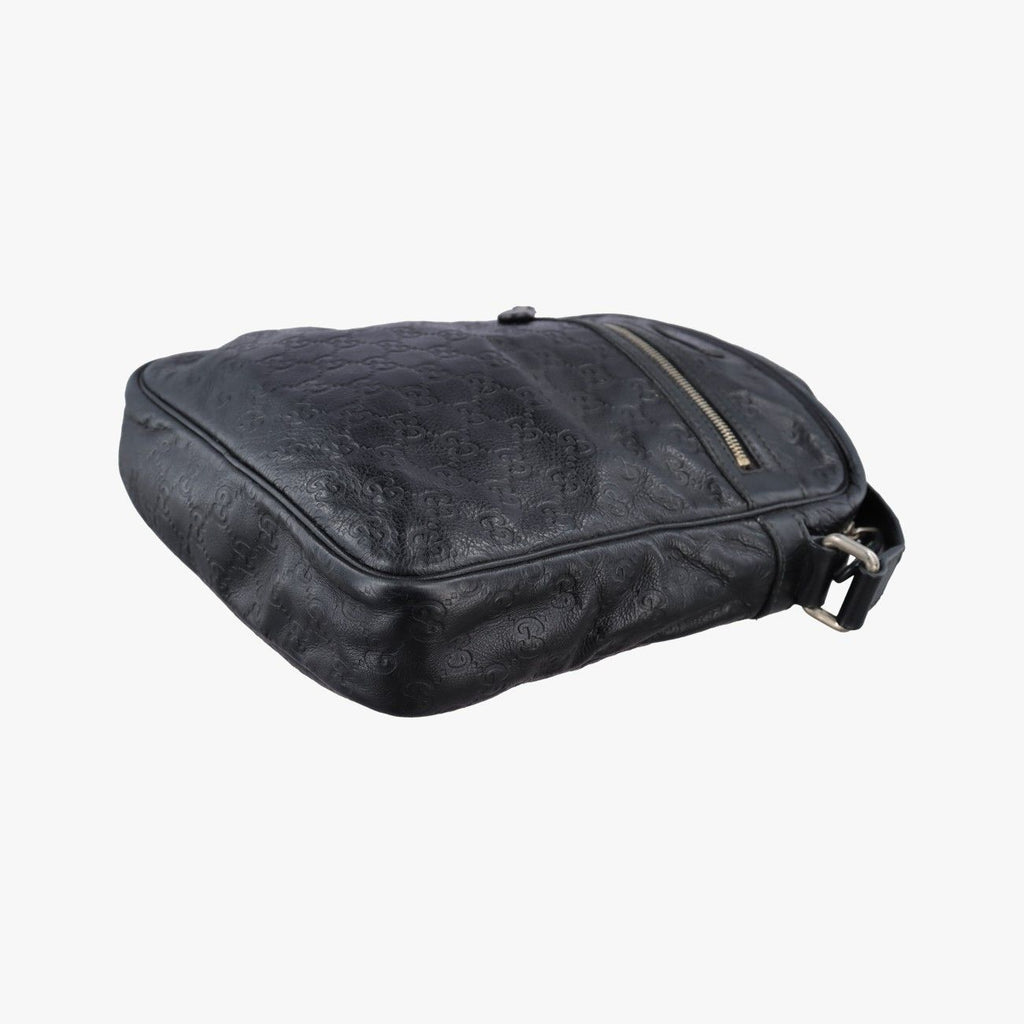 Gucci GG Supreme Messenger Black Leather — view 4