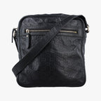 Gucci GG Supreme Messenger Black Leather