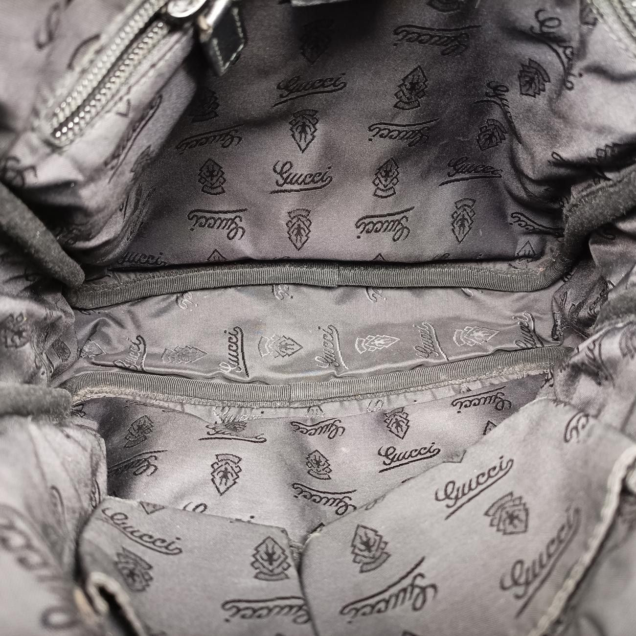 Gucci GG Supreme Messenger Black Leather — view 9