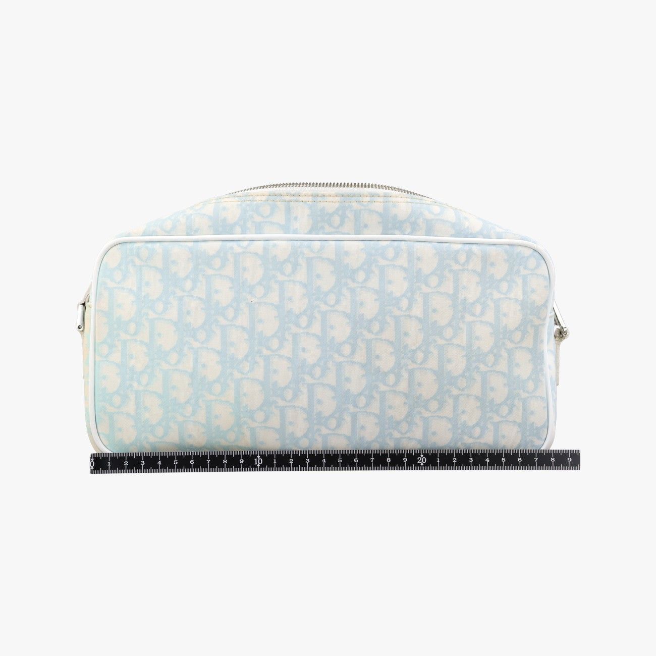 Dior Trotter Blue Canvas BO Shoulder — view 2