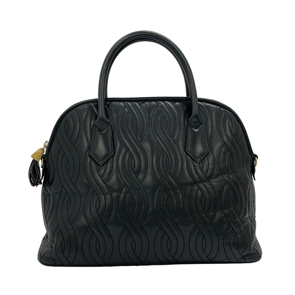 Fendi Handbag Black Leather