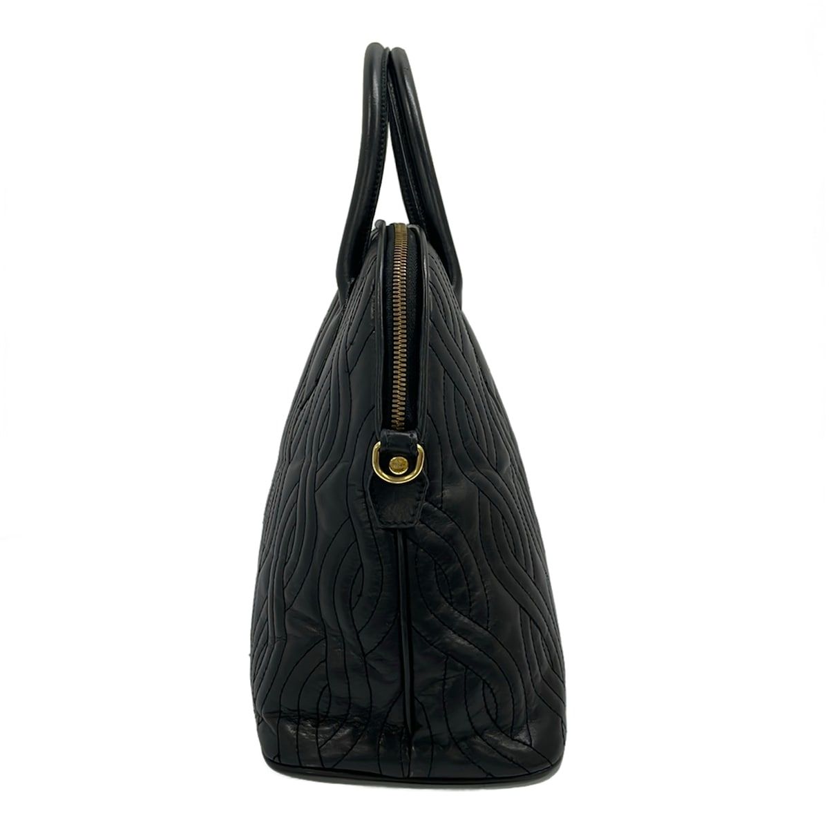 Fendi Handbag Black Leather — view 4
