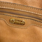 Fendi Handbag Brown Leather — view 8