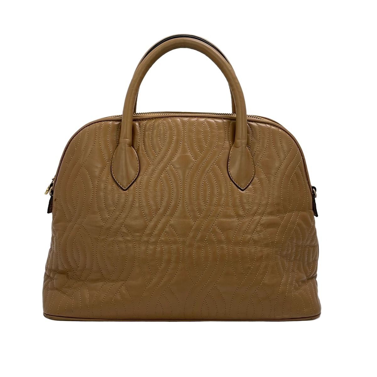 Fendi Handbag Brown Leather