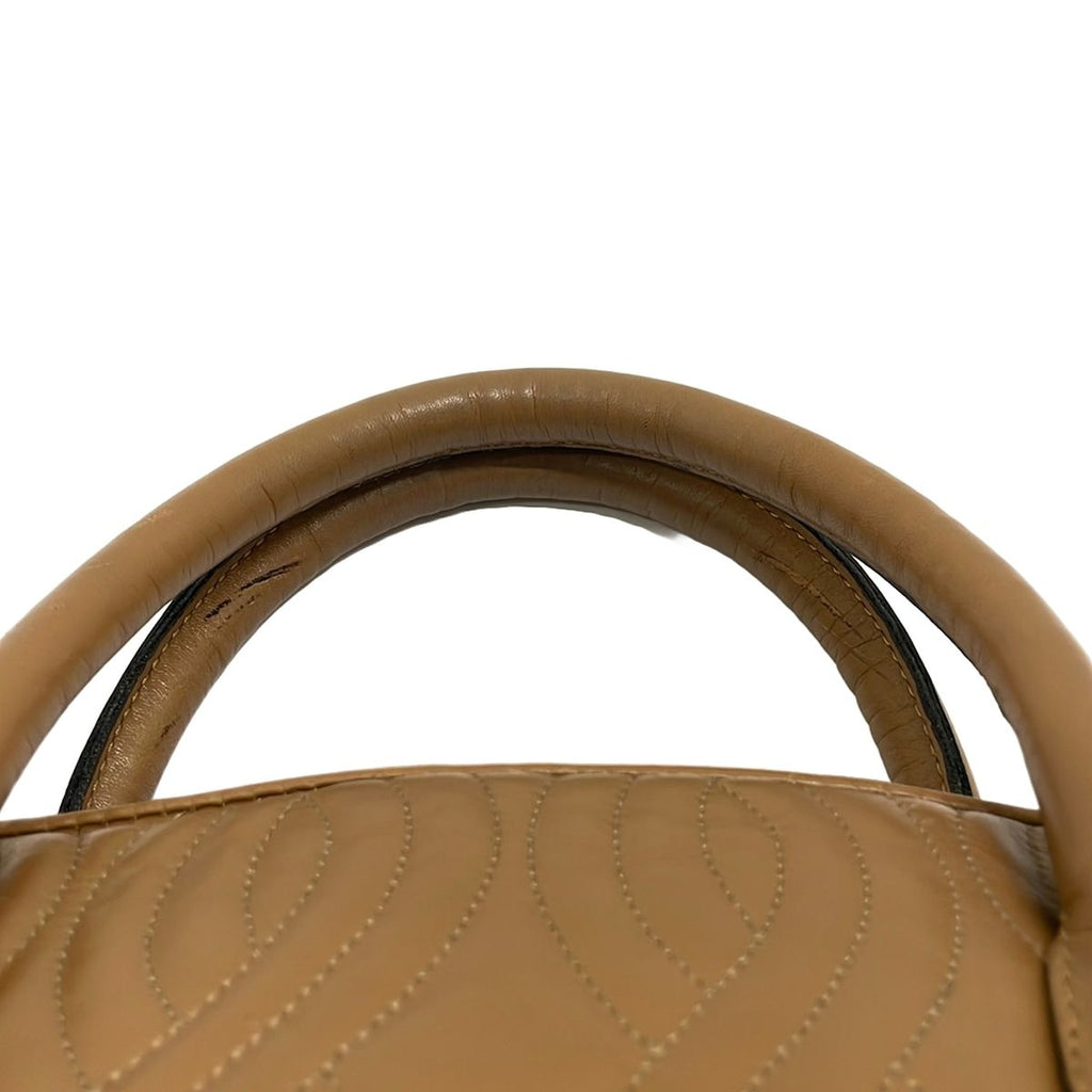 Fendi Handbag Brown Leather — view 9