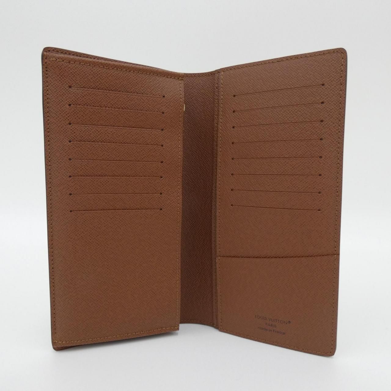 Louis Vuitton Monogram Portefeuille Brazza Wallet — view 3