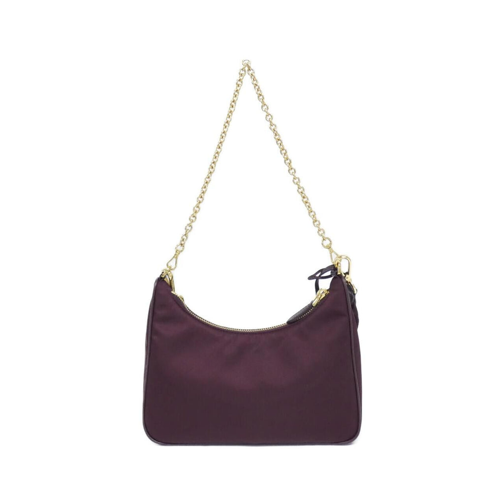 Prada Shoulder Bag Burgundy — view 2