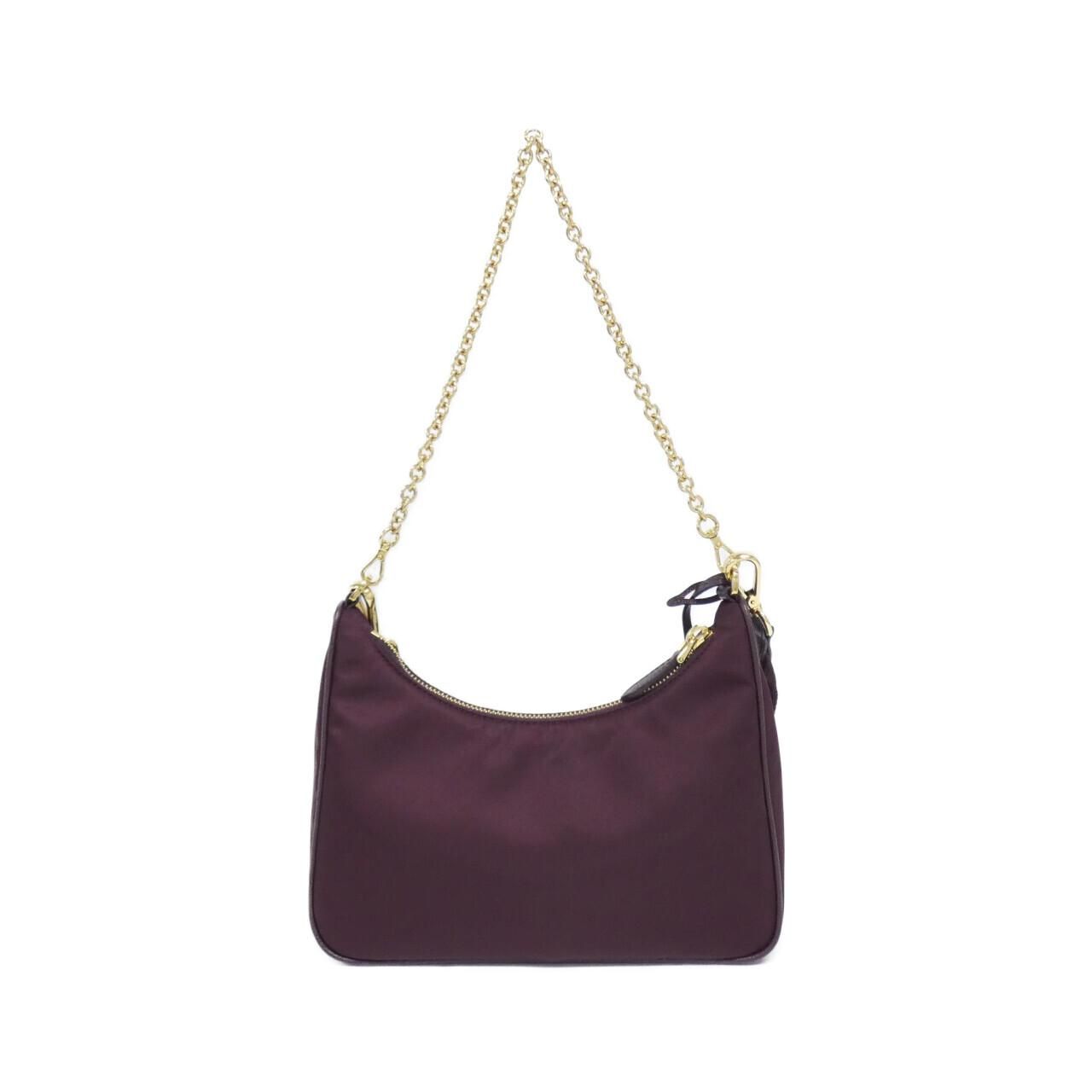 Prada Shoulder Bag Burgundy — view 2