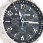 Louis Vuitton Tambour Damier Graphite SS Quartz Watch — view 5