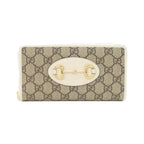 Gucci Horsebit Wallet Beige