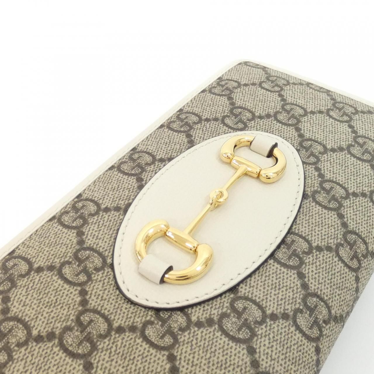 Gucci Horsebit Wallet Beige — view 4