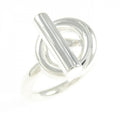 Hermes Echappee Ring Silver