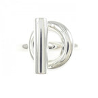Hermes Echappee Ring Silver — view 2