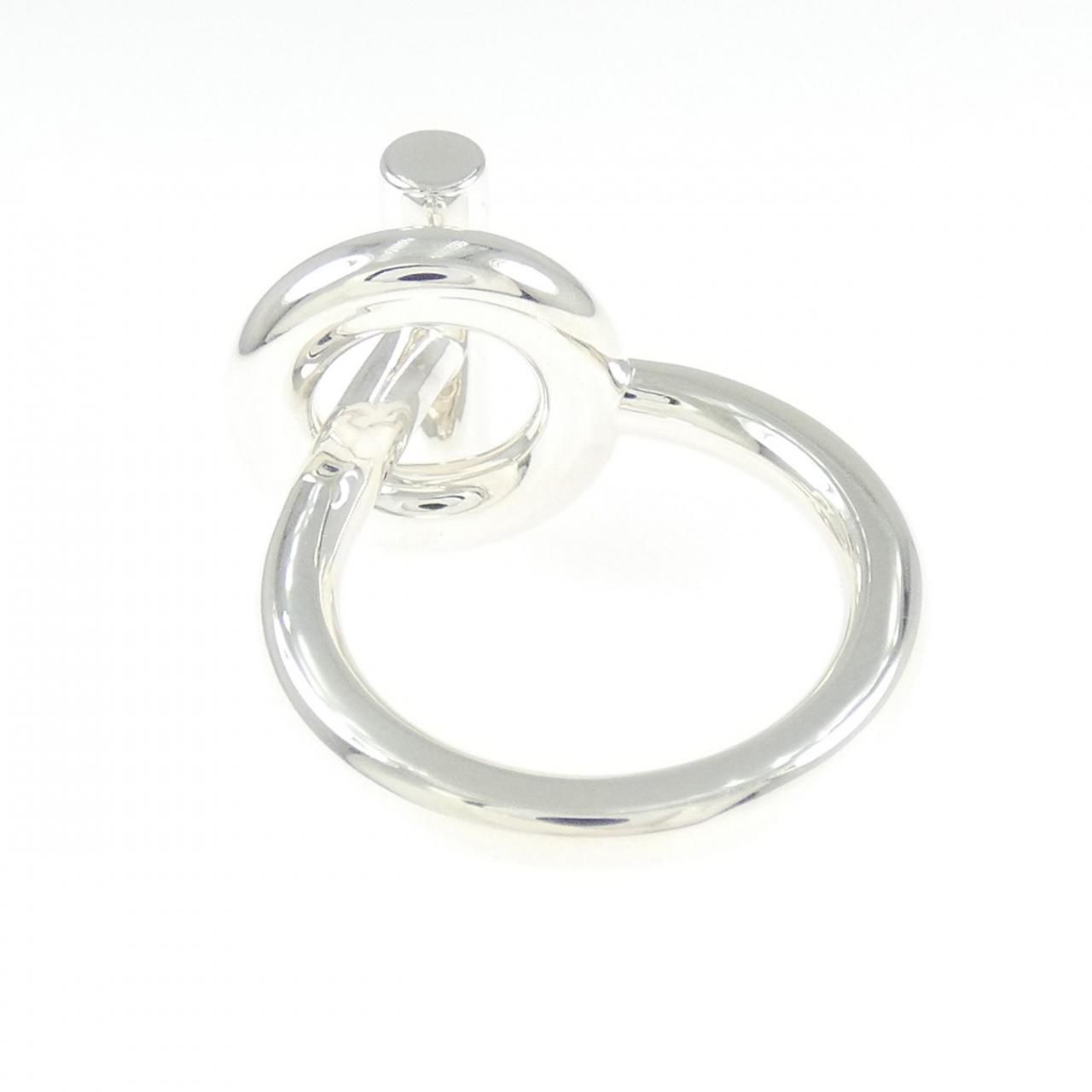 Hermes Echappee Ring Silver — view 3