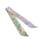 Hermes City of Light Twilly Scarf