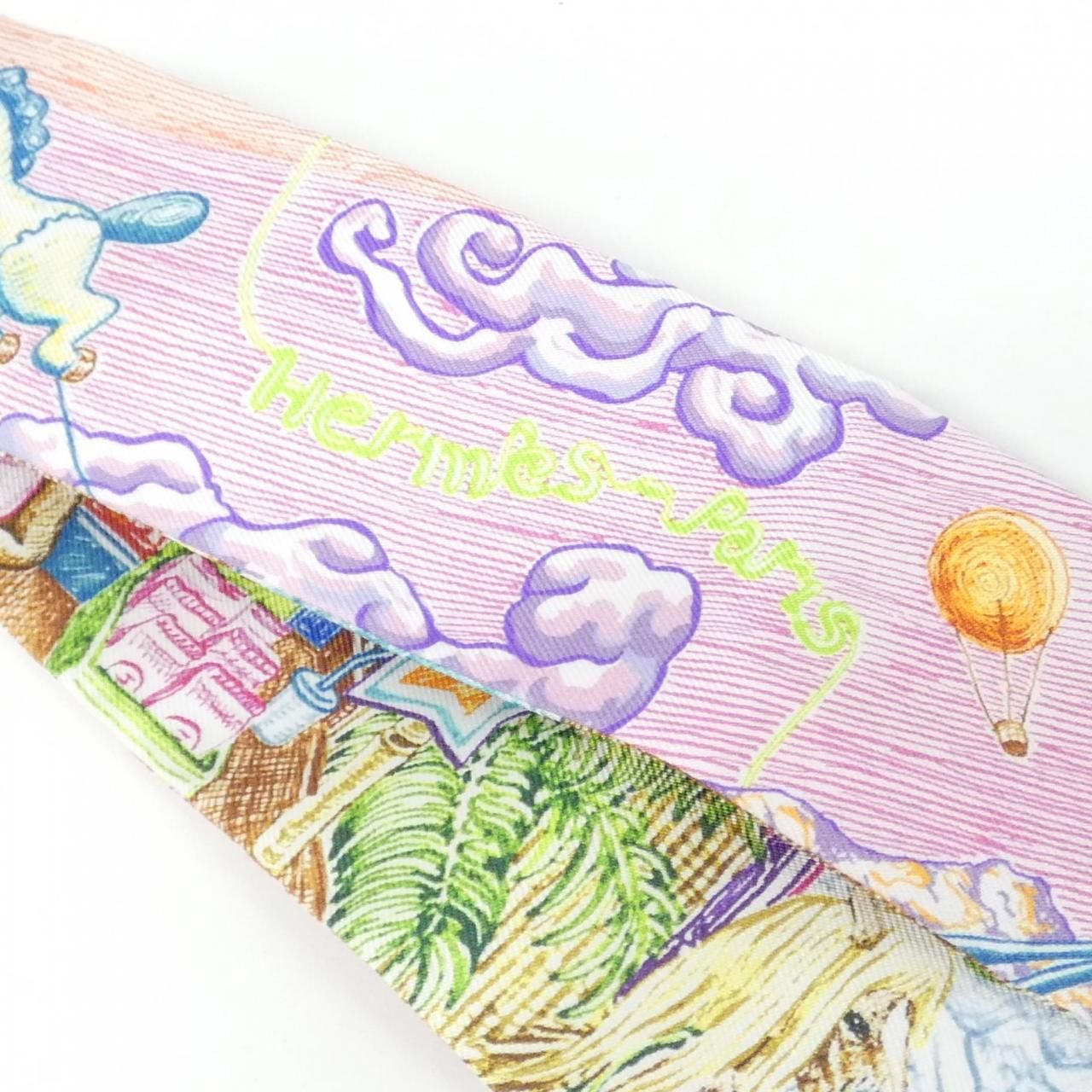 Hermes City of Light Twilly Scarf — view 3