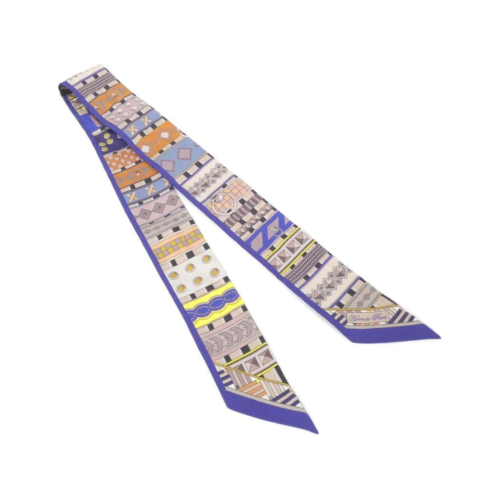 Hermes Twilly Scarf Blue
