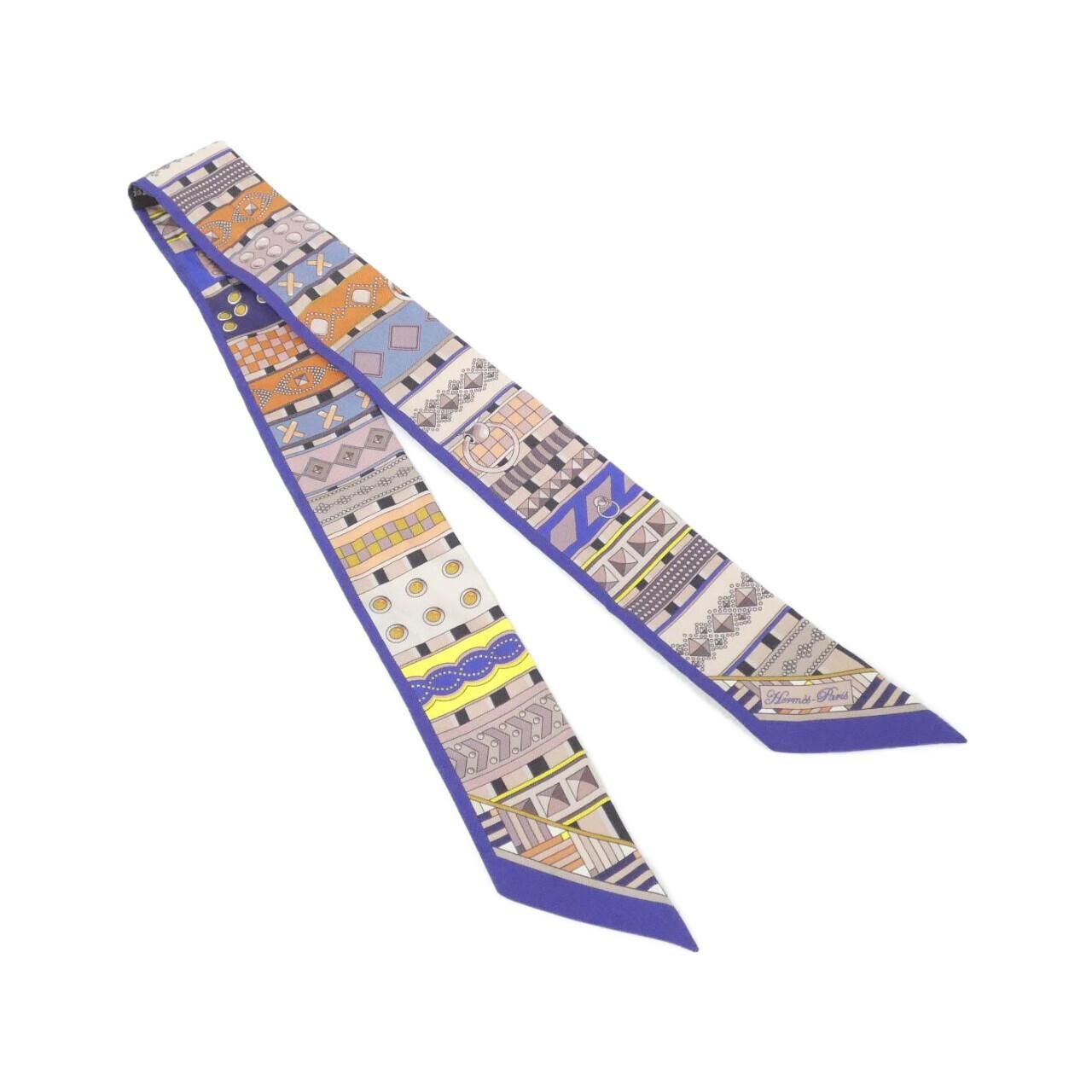 Hermes Twilly Scarf Blue