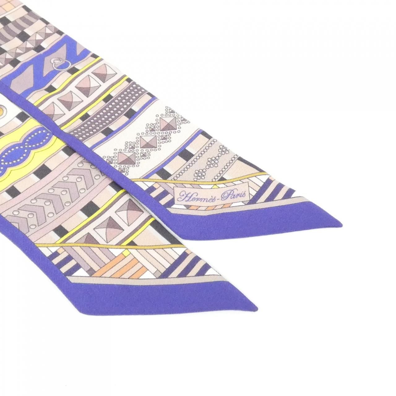 Hermes Twilly Scarf Blue — view 2