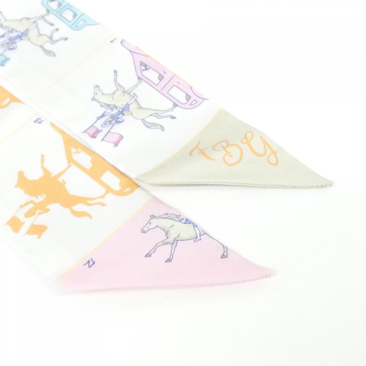 Hermes Parade Twill Scarf — view 2