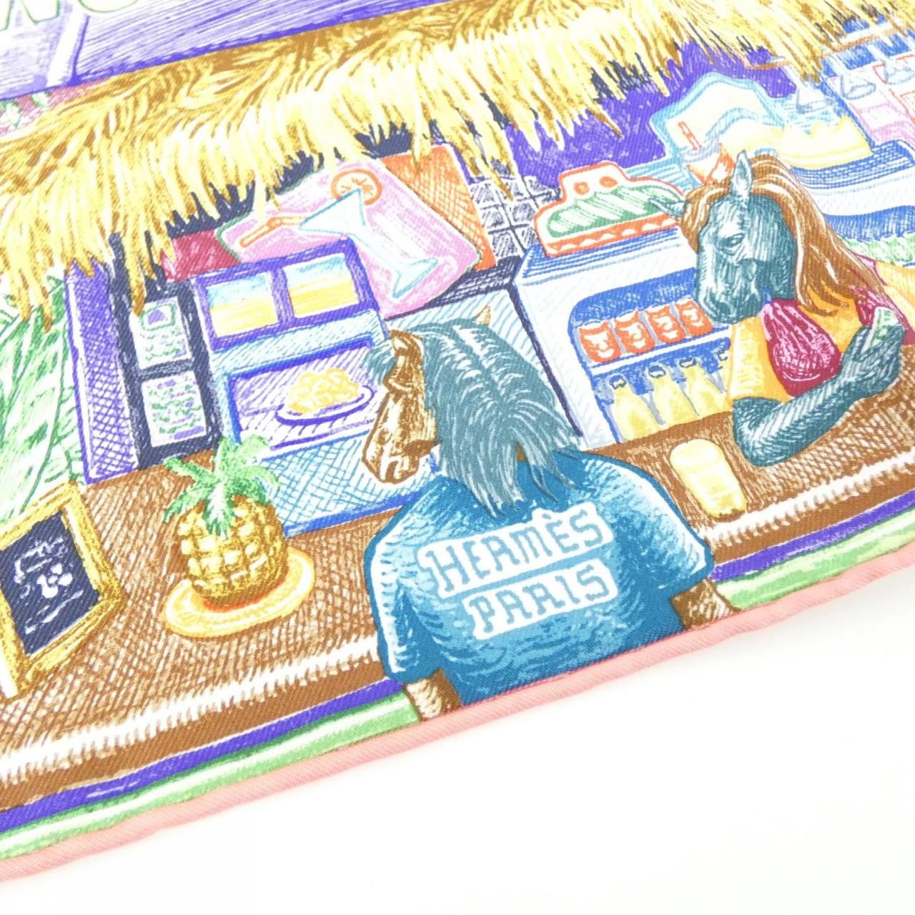 Hermes City of Light Carre Scarf — view 2