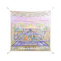 Hermes City of Light Carre Scarf