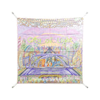 Hermes City of Light Carre Scarf