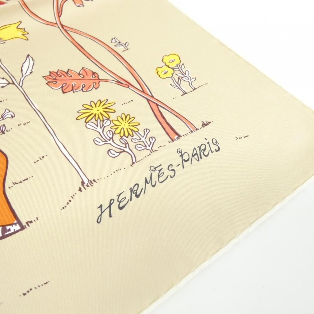 Hermes le Pommier Sellier Carre Scarf — view 2