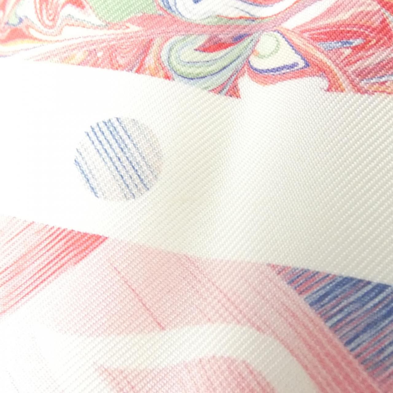 Hermes les Mustangs Carre Harble Silk Scarf — view 3