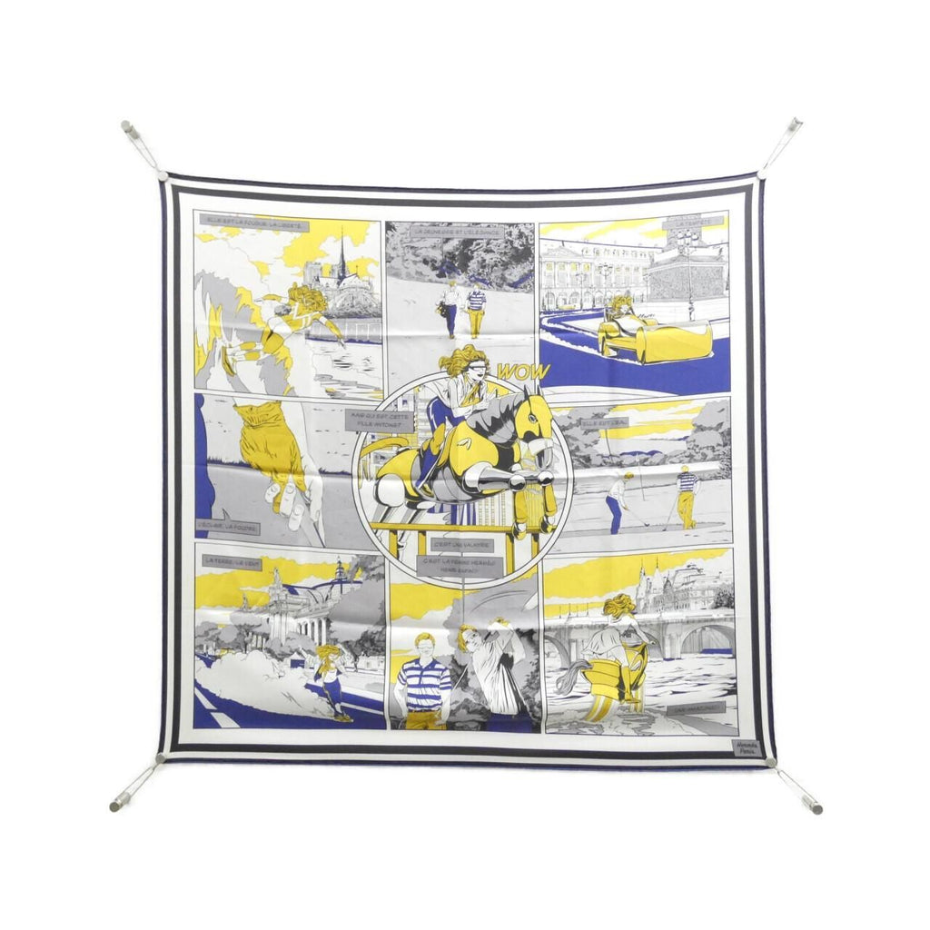 Hermes Wow Carre Double Face Scarf
