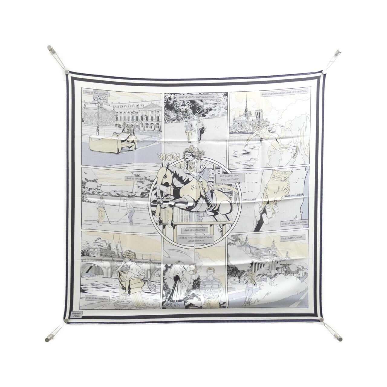 Hermes Wow Carre Double Face Scarf — view 2