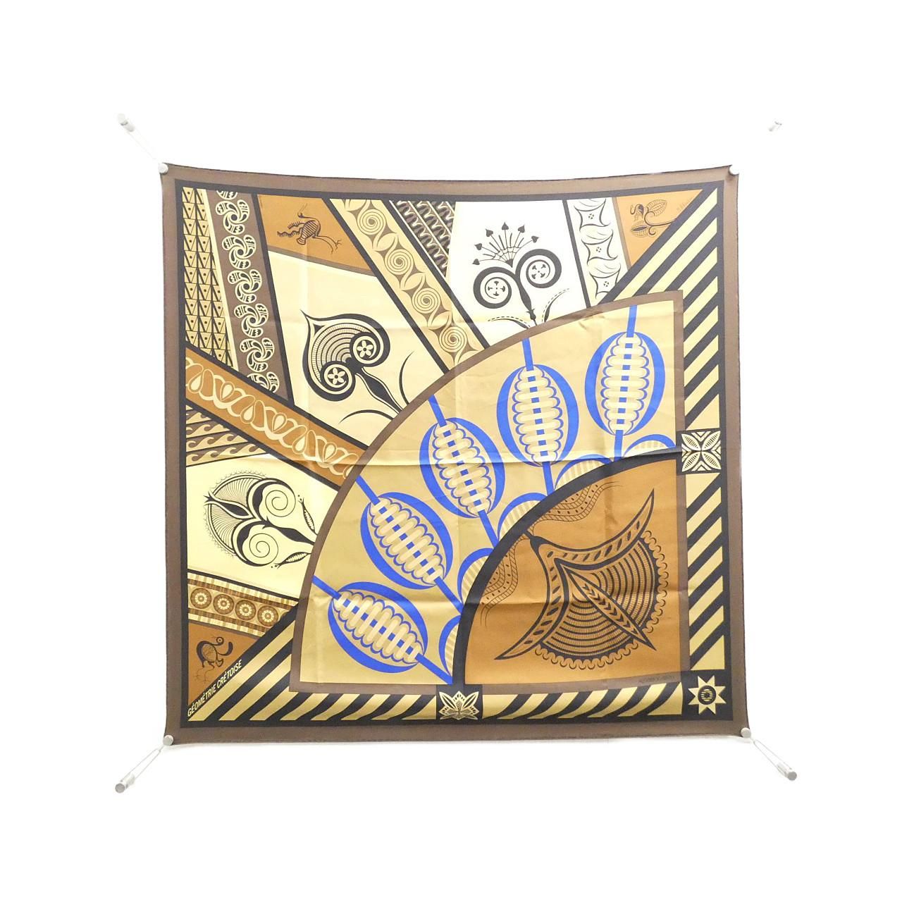 Hermes Geometrie Cretoise Carre Scarf
