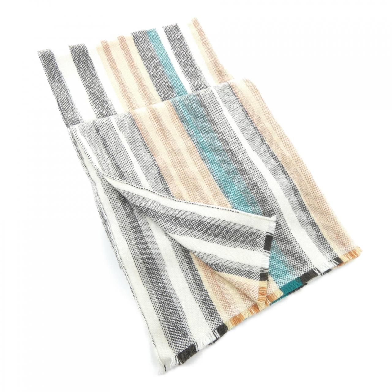Hermes Scarf White