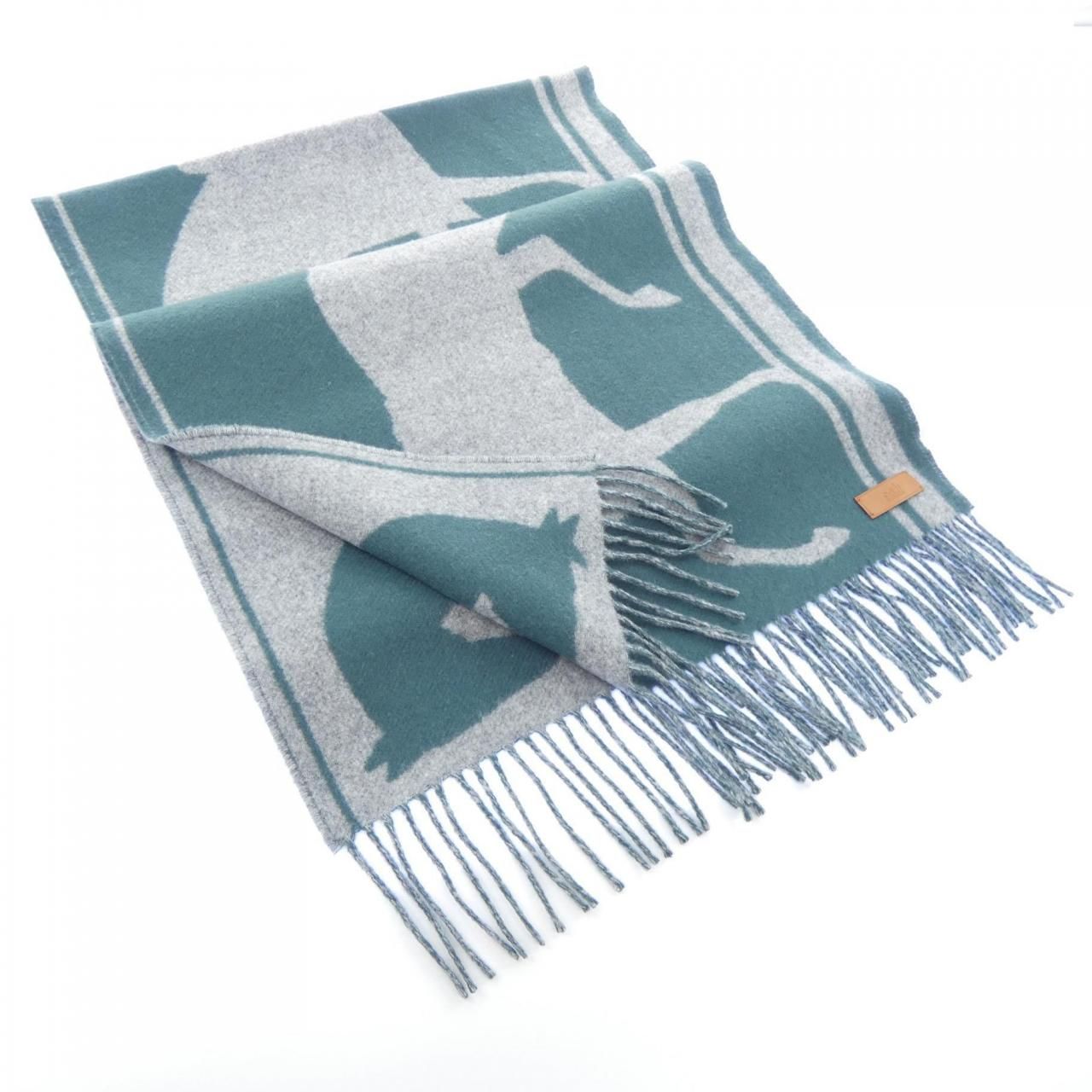 Hermes Tete a Queue Scarf