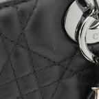 Dior Lady Bag Handbag Black — view 4