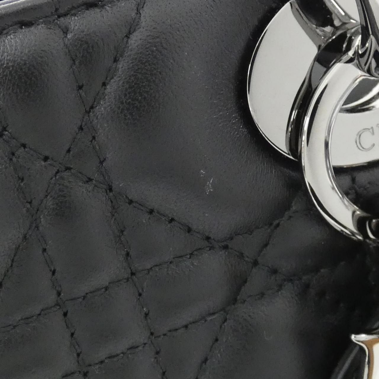 Dior Lady Bag Handbag Black — view 4