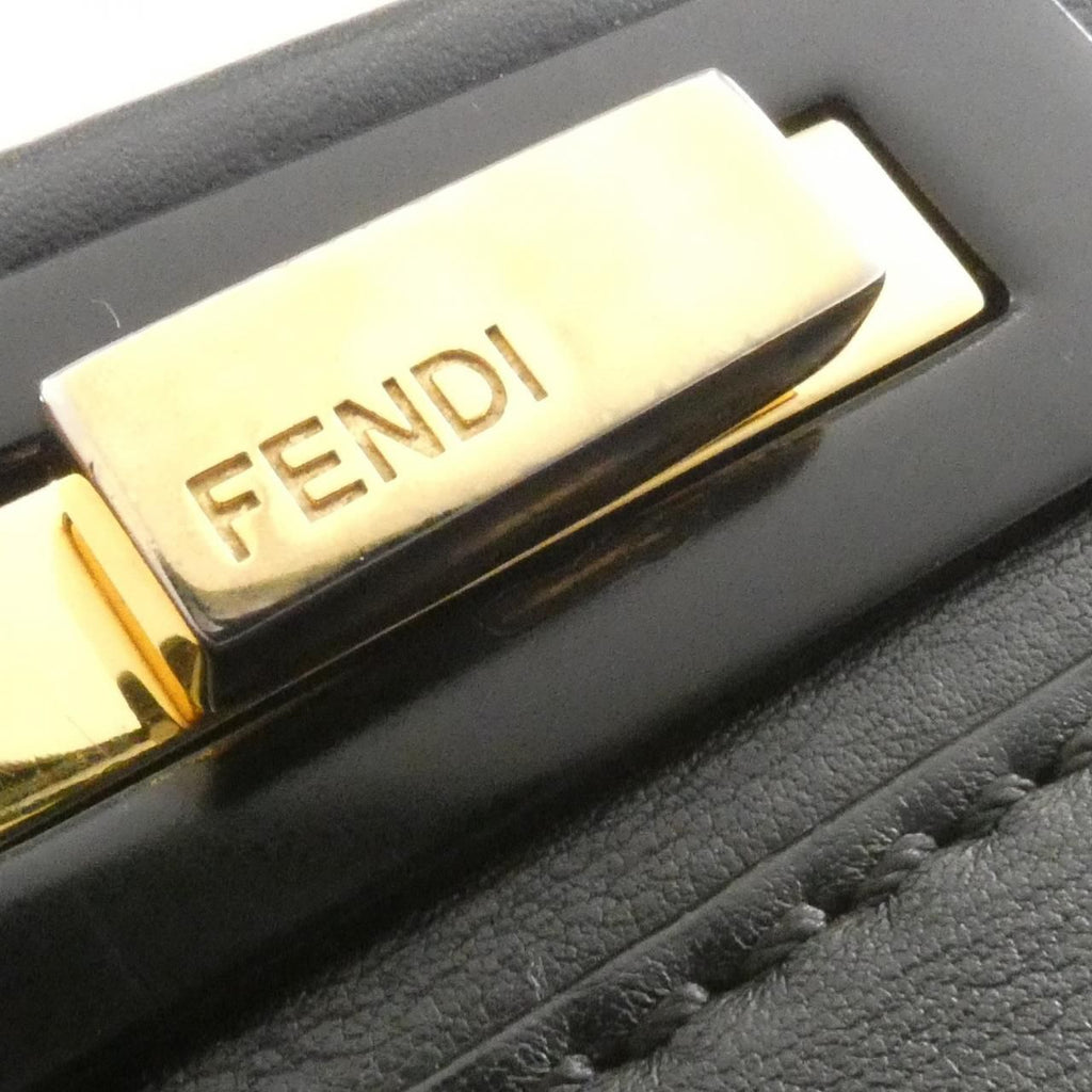 Fendi Peekaboo Bag Handbag Gold — view 3