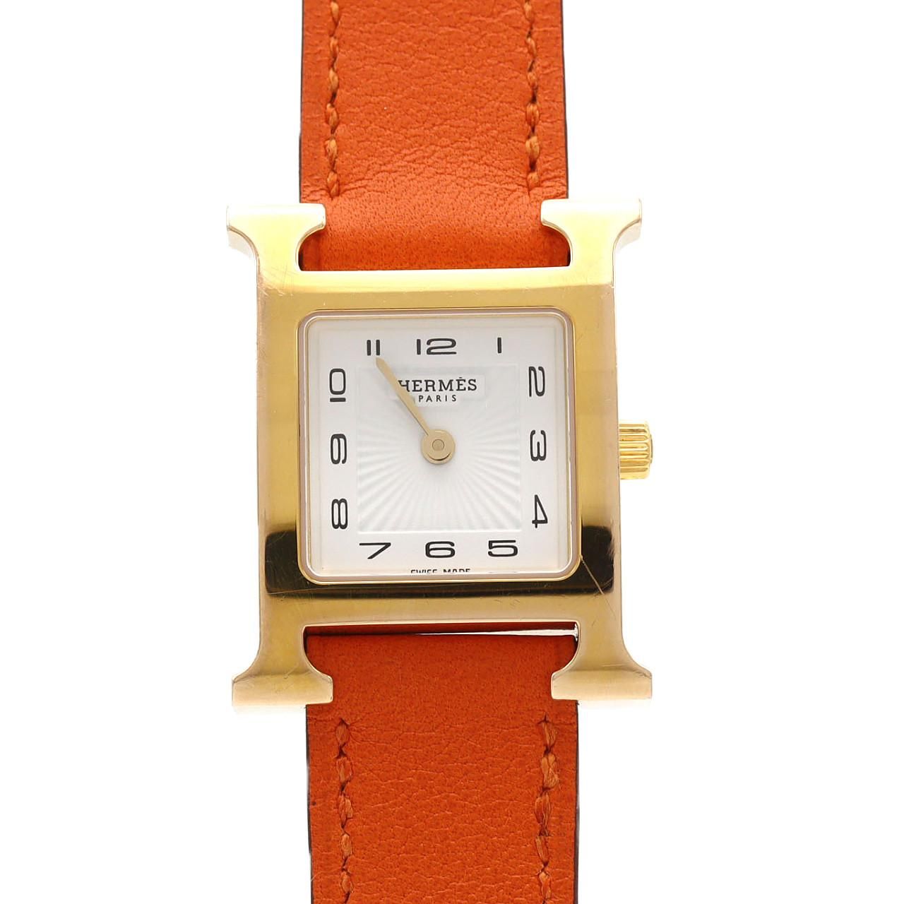 Hermes Watch Quartz Gold
