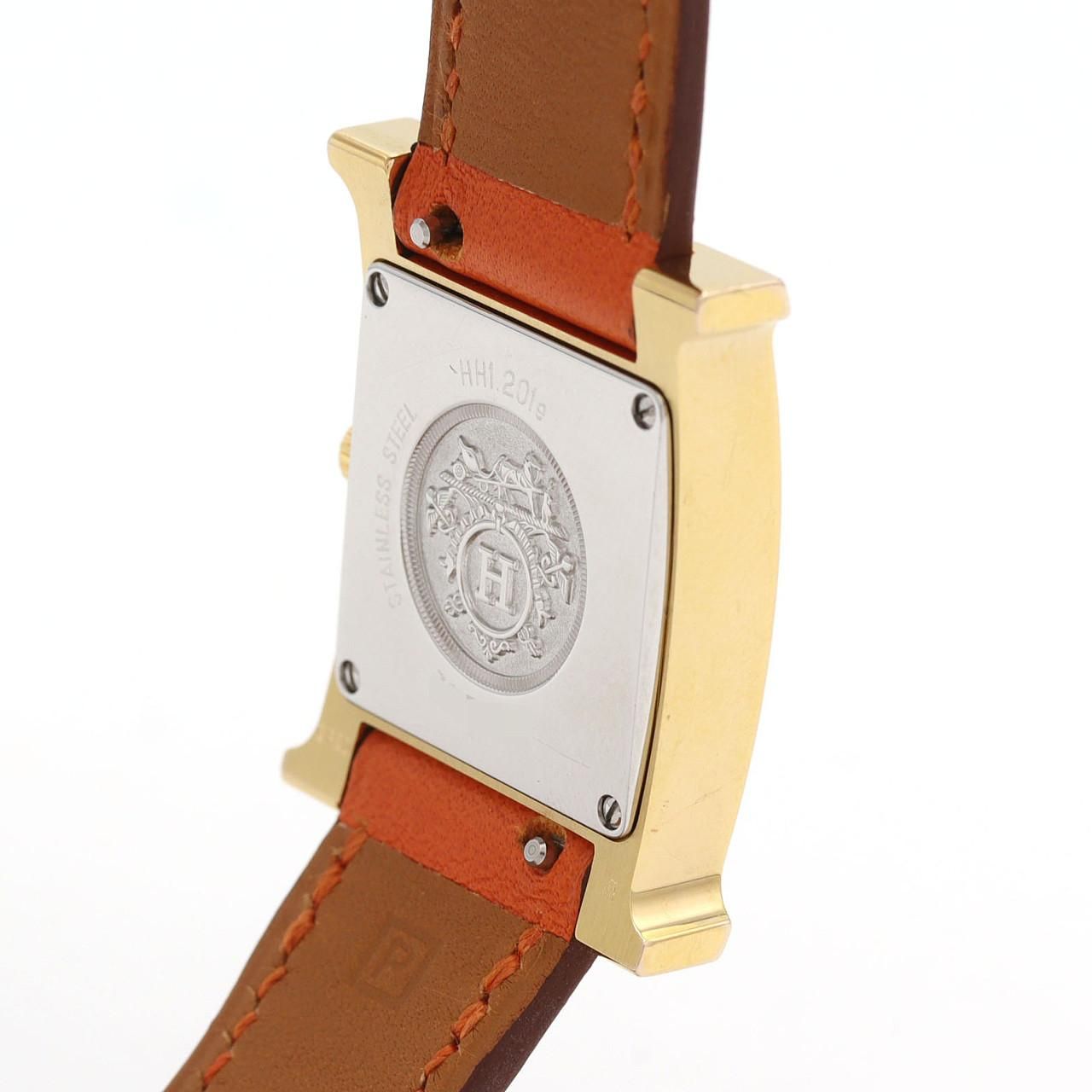 Hermes Watch Quartz Gold — view 6