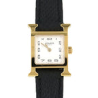 Hermes Watch Quartz Gold