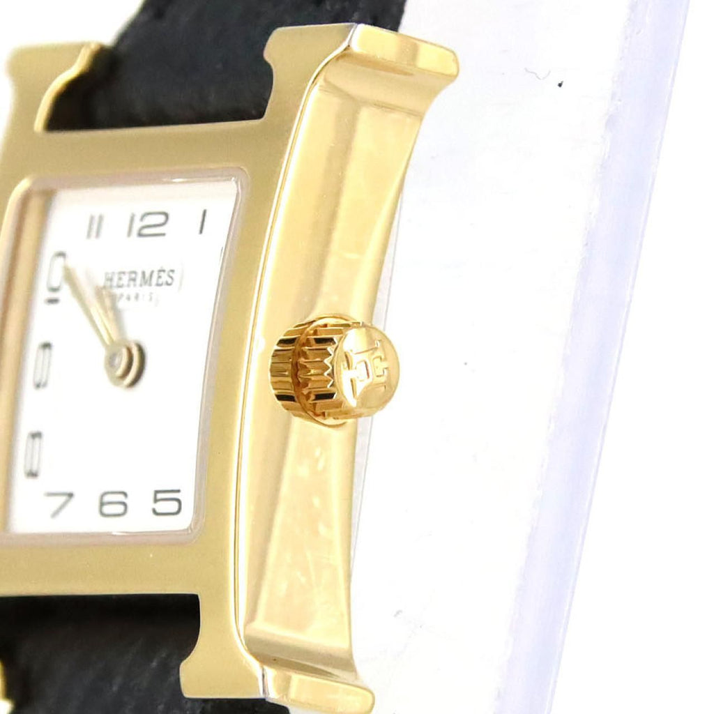 Hermes Watch Quartz Gold — view 3