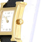 Hermes Watch Quartz Gold — view 3