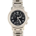 Hermes Clipper Chronograph SS Quartz Watch